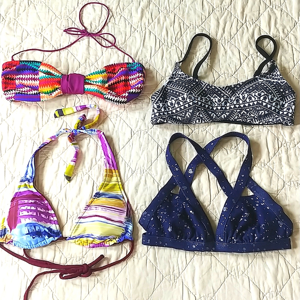 Bikini Tops Bundle Lot Small
